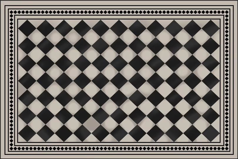 Antique Diamond Border